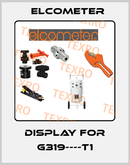 Display for G319----T1 Elcometer