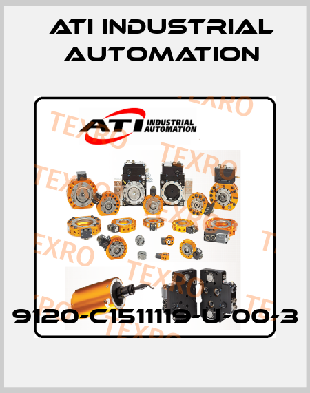 9120-C1511119-U-00-3 ATI Industrial Automation