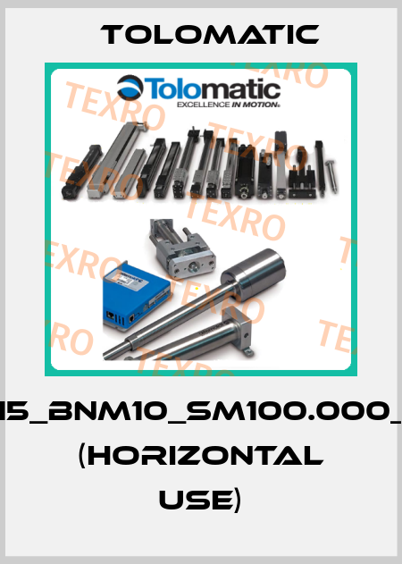 ERD15_BNM10_SM100.000_ERD (Horizontal use) Tolomatic