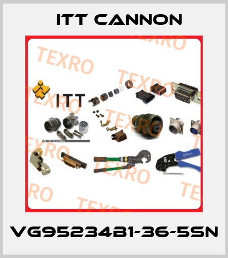 VG95234B1-36-5SN Itt Cannon