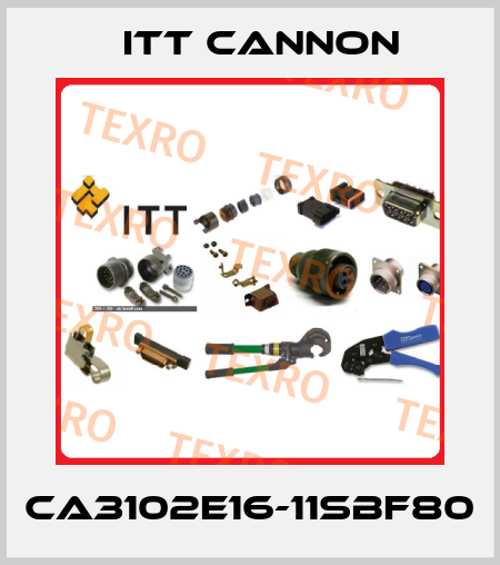 CA3102E16-11SBF80 Itt Cannon
