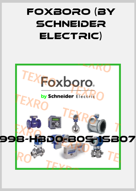 SRD998-HBD0-B0S-1SB07-A1-L Foxboro (by Schneider Electric)