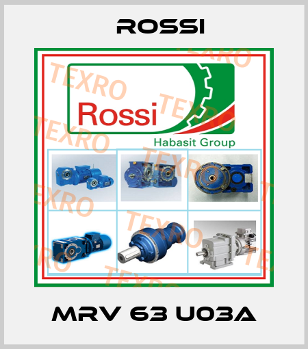 MRV 63 U03A Rossi