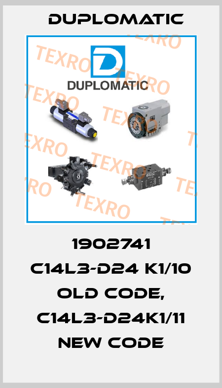 1902741 C14L3-D24 K1/10 old code, C14L3-D24K1/11 new code Duplomatic