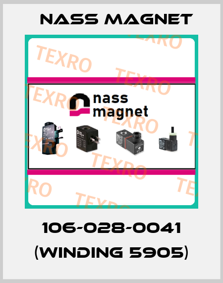 106-028-0041 (winding 5905) Nass Magnet