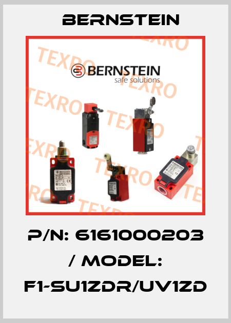 P/N: 6161000203 / MODEL: F1-SU1ZDR/UV1ZD Bernstein
