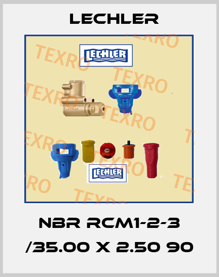 NBR RCM1-2-3 /35.00 X 2.50 90 Lechler