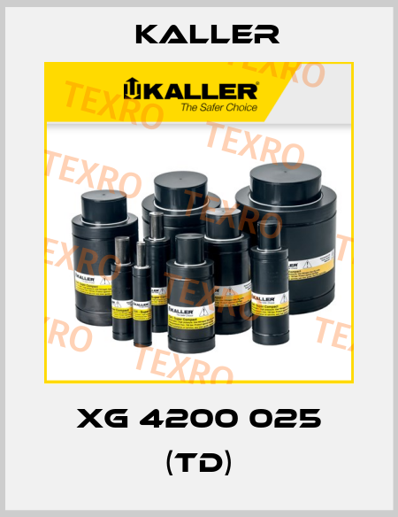 XG 4200 025 (TD) Kaller