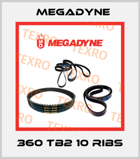 360 TB2 10 ribs Megadyne