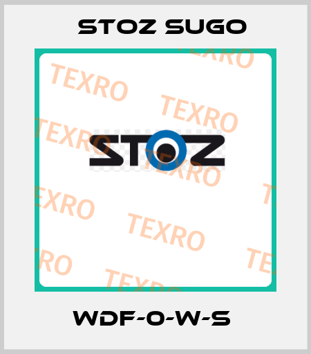 WDF-0-W-S  Stoz Sugo
