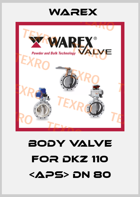 body valve for DKZ 110 <APS> DN 80 Warex