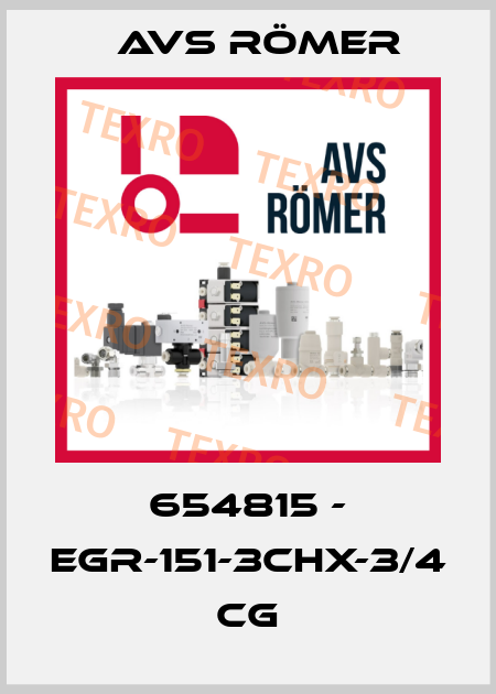 654815 - EGR-151-3CHX-3/4 CG Avs Römer