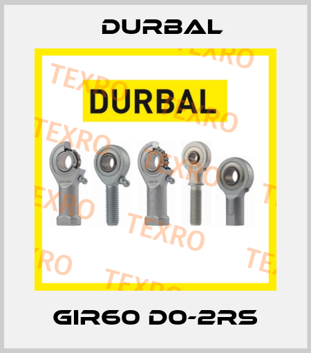 GIR60 D0-2RS Durbal