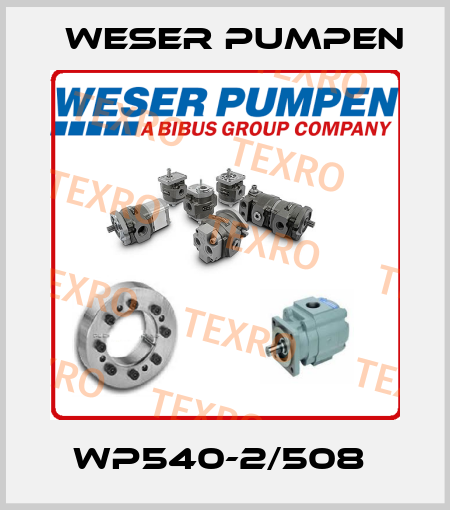 WP540-2/508  Weser Pumpen