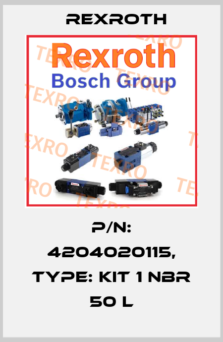 P/N: 4204020115, Type: KiT 1 NBR 50 L Rexroth