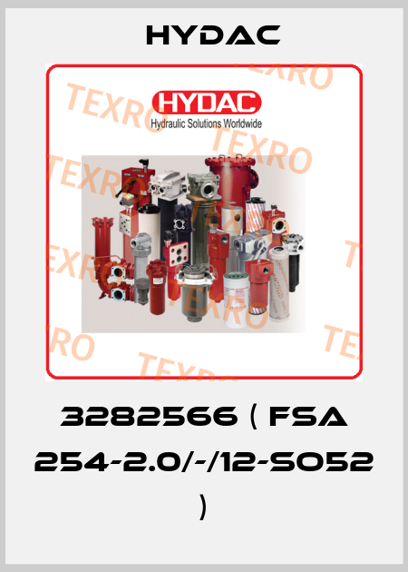 3282566 ( FSA 254-2.0/-/12-SO52 ) Hydac