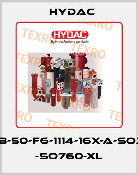 KHB-50-F6-1114-16X-A-SO318 -SO760-XL Hydac