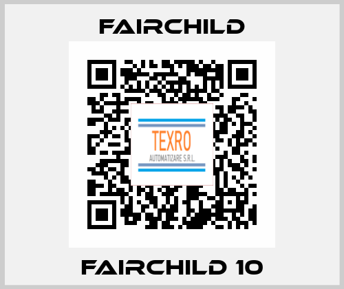 FAIRCHILD 10 Fairchild