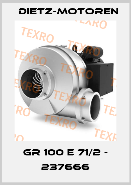 GR 100 E 71/2 - 237666 Dietz-Motoren