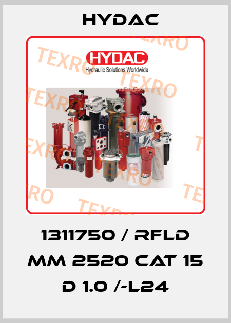 1311750 / RFLD MM 2520 CAT 15 D 1.0 /-L24 Hydac