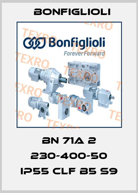 BN 71A 2 230-400-50 IP55 CLF B5 S9 Bonfiglioli