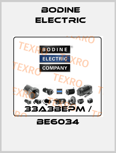 33A3BEPM / BE6034 BODINE ELECTRIC