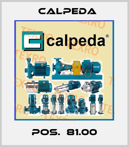Pos.  81.00 Calpeda