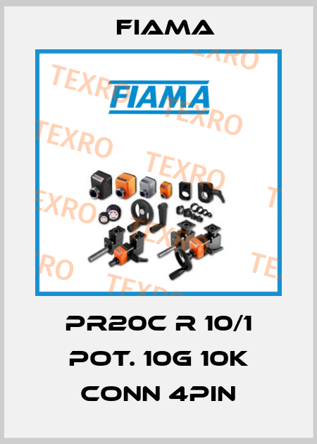 PR20C R 10/1 POT. 10G 10K CONN 4PIN Fiama