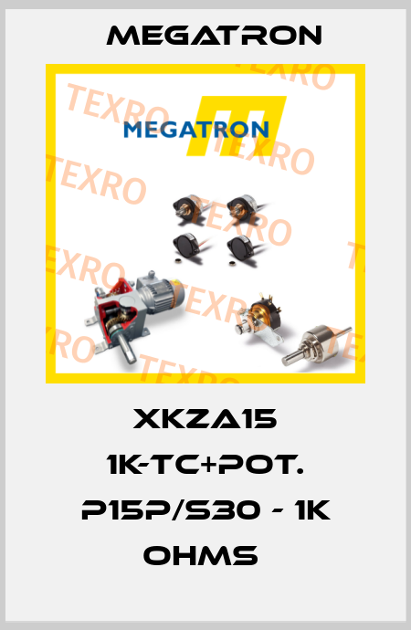 XKZA15 1K-TC+POT. P15P/S30 - 1K OHMS  Megatron