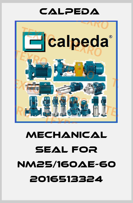 Mechanical seal for NM25/160AE-60 2016513324 Calpeda