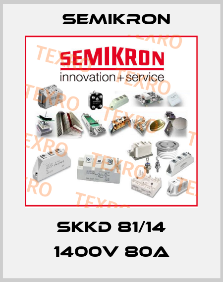 SKKD 81/14 1400V 80A Semikron