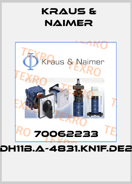 70062233 -DH11B.A-4831.KN1F.DE21 Kraus & Naimer