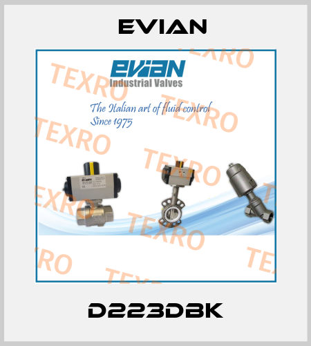 D223DBK Evian