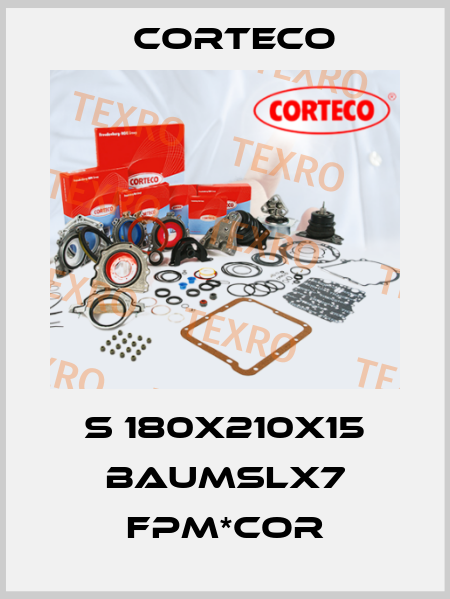 S 180X210X15 BAUMSLX7 FPM*COR Corteco