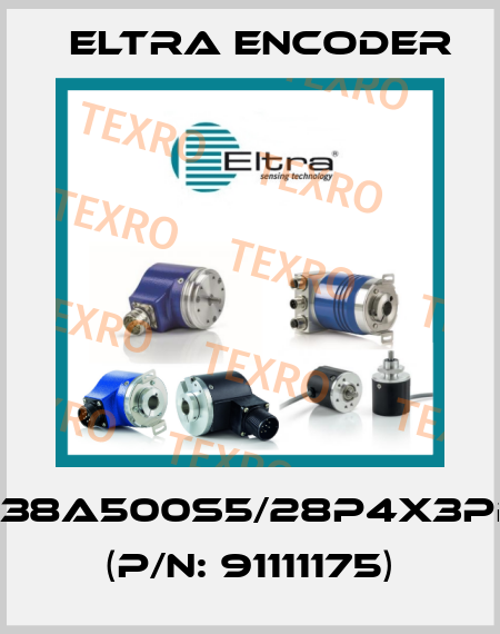 EH38A500S5/28P4X3PR3 (p/n: 91111175) Eltra Encoder