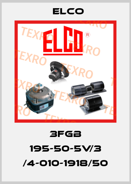 3FGB 195-50-5V/3 /4-010-1918/50 Elco