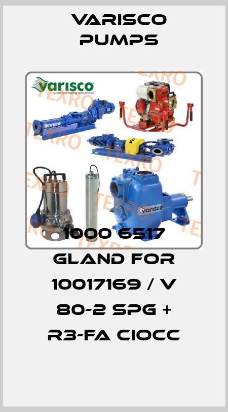 1000 6517 gland for 10017169 / V 80-2 SPG + R3-FA CIOCC Varisco pumps