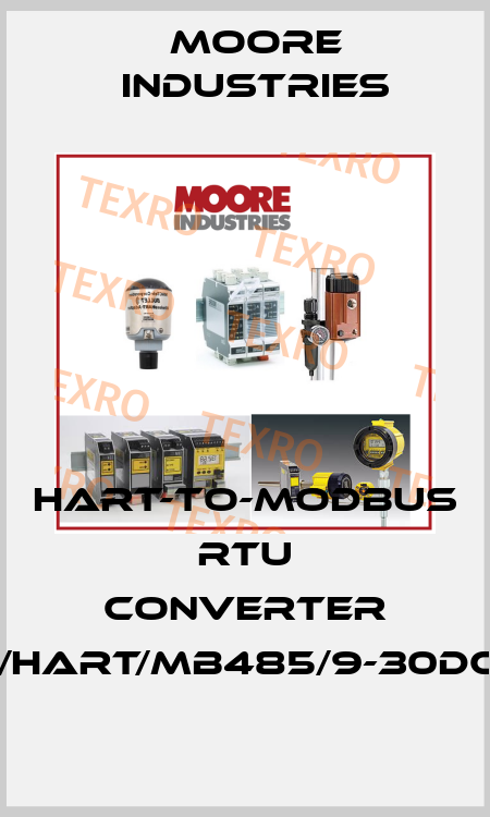HART-to-MODBUS RTU Converter HCS/HART/MB485/9-30DC/DIN Moore Industries