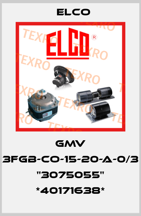 GMV 3FGB-CO-15-20-A-0/3 "3075055" *40171638* Elco
