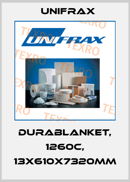 Durablanket, 1260C, 13x610x7320mm Unifrax