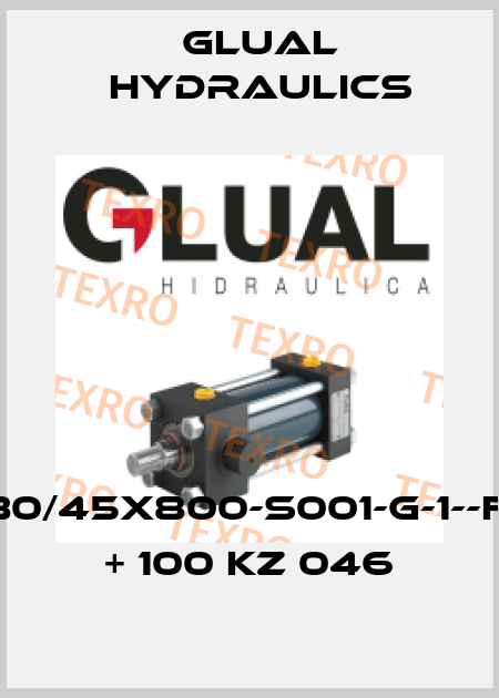 KR-80/45x800-S001-G-1--F-1-10 + 100 KZ 046 Glual Hydraulics