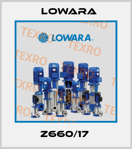 Z660/17  Lowara