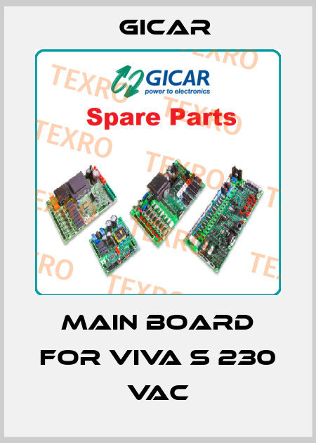 main board for VIVA S 230 Vac GICAR