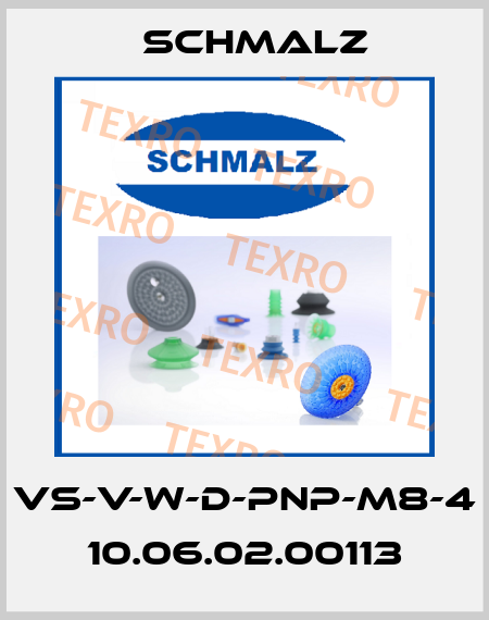 VS-V-W-D-PNP-M8-4 10.06.02.00113 Schmalz