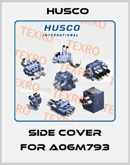 side cover for A06M793 Husco
