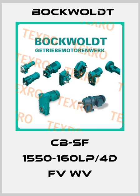 CB-SF 1550-160LP/4D FV WV Bockwoldt