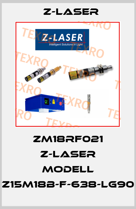 ZM18RF021 Z-LASER MODELL Z15M18B-F-638-LG90 Z-LASER
