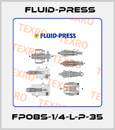 FP08S-1/4-L-P-35 Fluid-Press