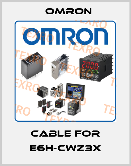 Cable for E6H-CWZ3X Omron