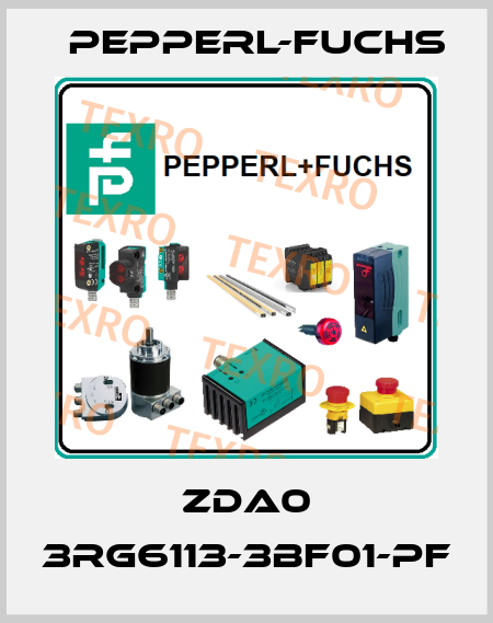 ZDA0 3RG6113-3BF01-PF Pepperl-Fuchs